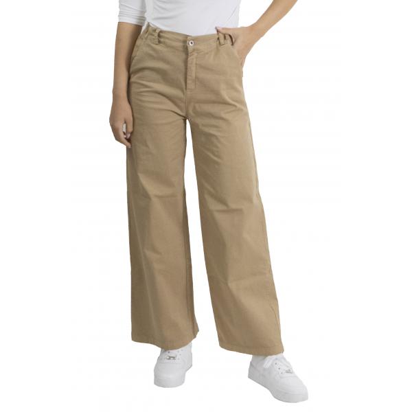Chino palazzo in cotone